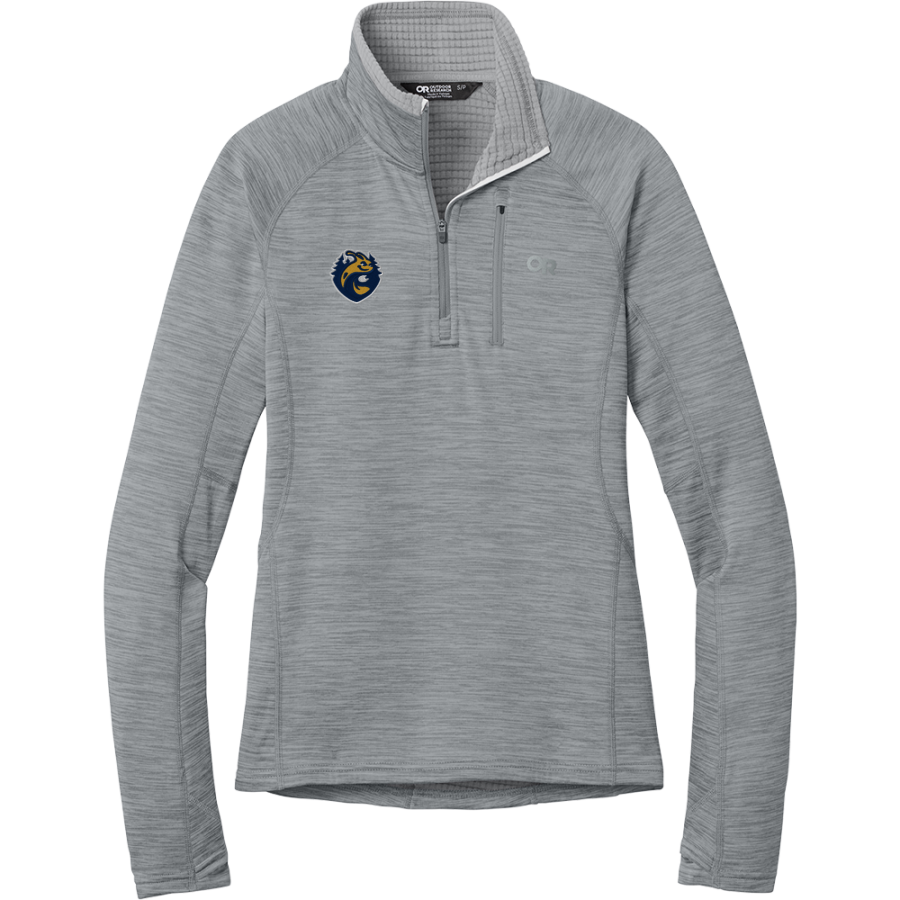 UC Santa Cruz Banana Slugs <span class="pdp-name-mascot">UC Santa Cruz Banana Slugs</span> Outdoor Research Women's Tech Grid 1/4-Zip Fleece