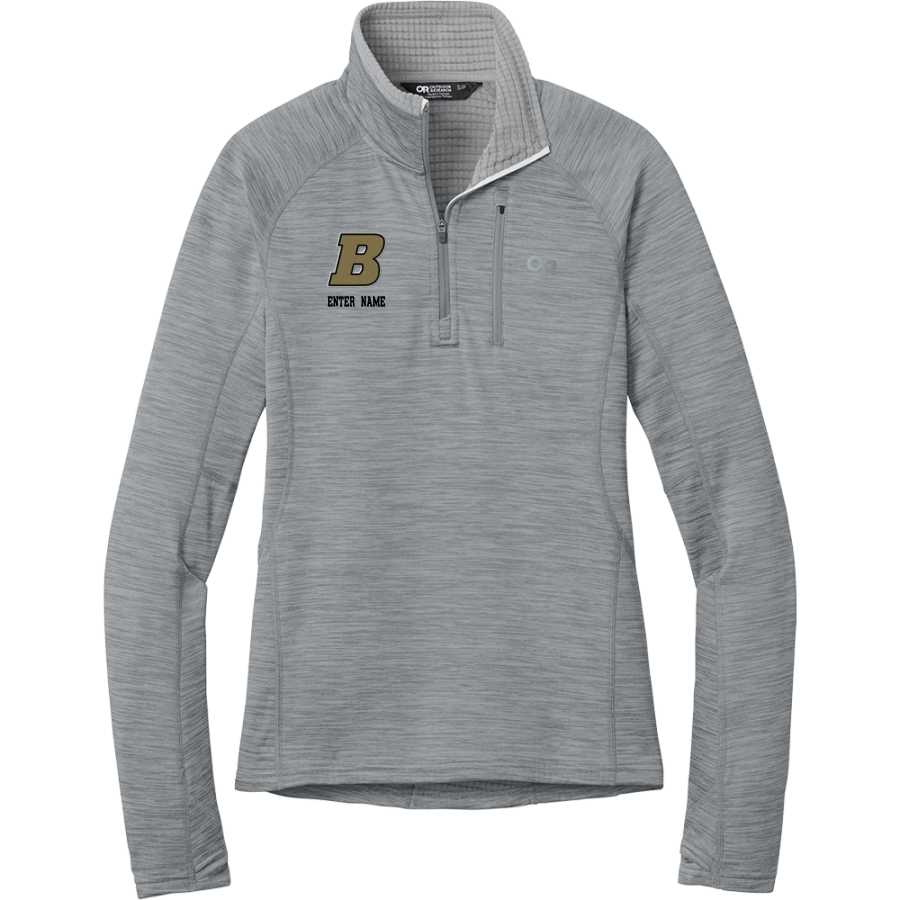 Boonville Pioneers <span class="pdp-name-mascot">Boonville Pioneers</span> Outdoor Research Women's Tech Grid 1/4-Zip Fleece