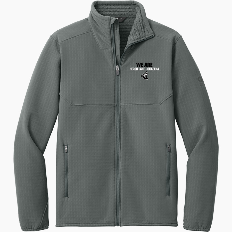 HERON LAKE-OKABENA Coyotes <span class="pdp-name-mascot">HERON LAKE - OKABENA Coyotes</span> Outdoor Research Men's Grid Soft Shell Jacket