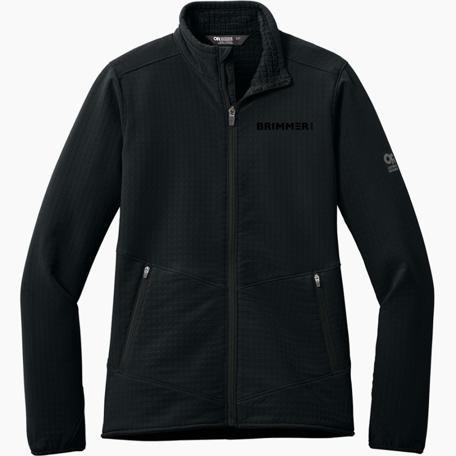 Brimmer and May Gators <span class="pdp-name-mascot">Brimmer & May School Gators</span> Outdoor Research Women's Grid Soft Shell Jacket