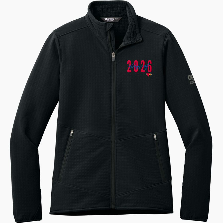 CLINTON HIGH SCHOOL CARDINALS <span class="pdp-name-mascot">CLINTON CARDINALS</span> Outdoor Research Women's Grid Soft Shell Jacket