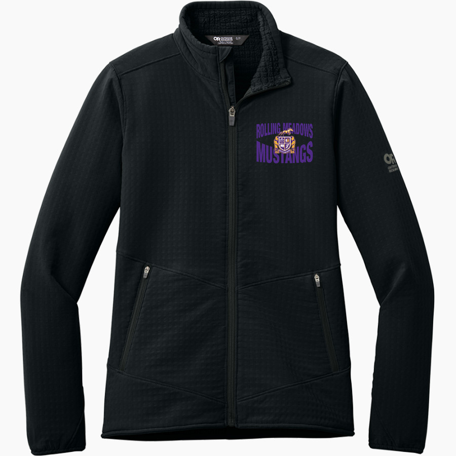 Rolling Meadows Mustangs <span class="pdp-name-mascot">Rolling Meadows High School Mustangs</span> Outdoor Research Women's Grid Soft Shell Jacket