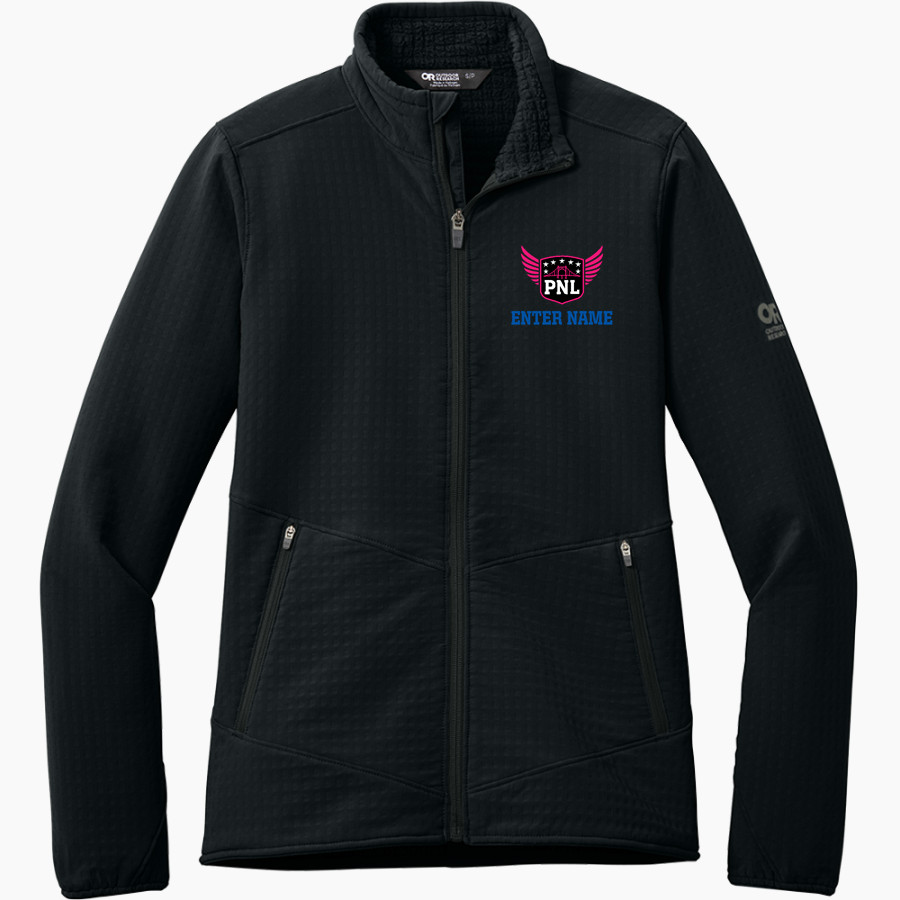 PITTSBURGH NATIONAL LEAGUE PITTSBURGH NATIONAL <span class="pdp-name-mascot">PITTSBURGH NATIONAL LEAGUE</span> Outdoor Research Women's Grid Soft Shell Jacket