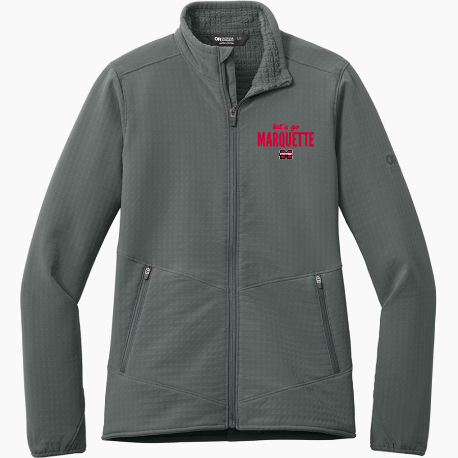 Marquette Sentinels <span class="pdp-name-mascot">Marquette Redettes</span> Outdoor Research Women's Grid Soft Shell Jacket