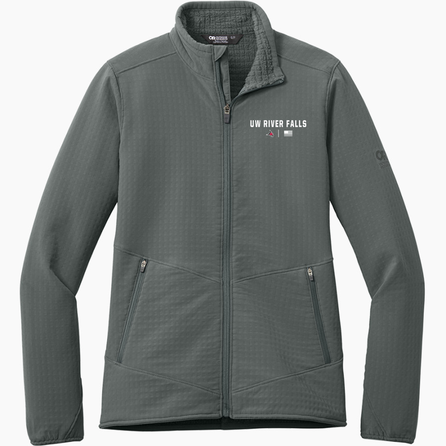 UW River Falls Falcons <span class="pdp-name-mascot">UW River Falls Falcons</span> Outdoor Research Women's Grid Soft Shell Jacket