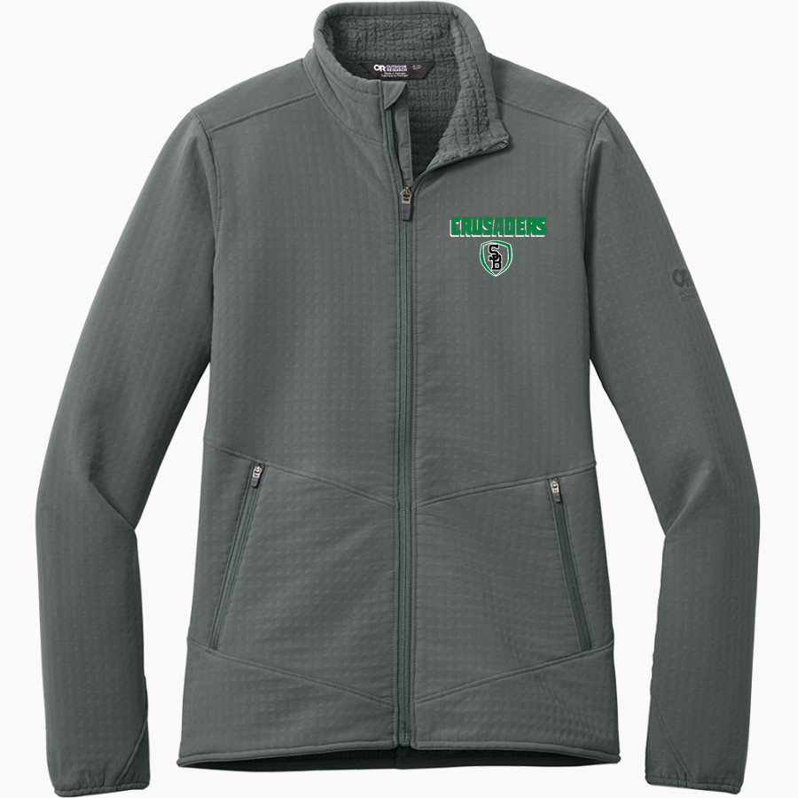 ST BERNARD'S ACADEMY CRUSADERS <span class="pdp-name-mascot">ST BERNARD'S CATHOLIC CRUSADERS</span> Outdoor Research Women's Grid Soft Shell Jacket