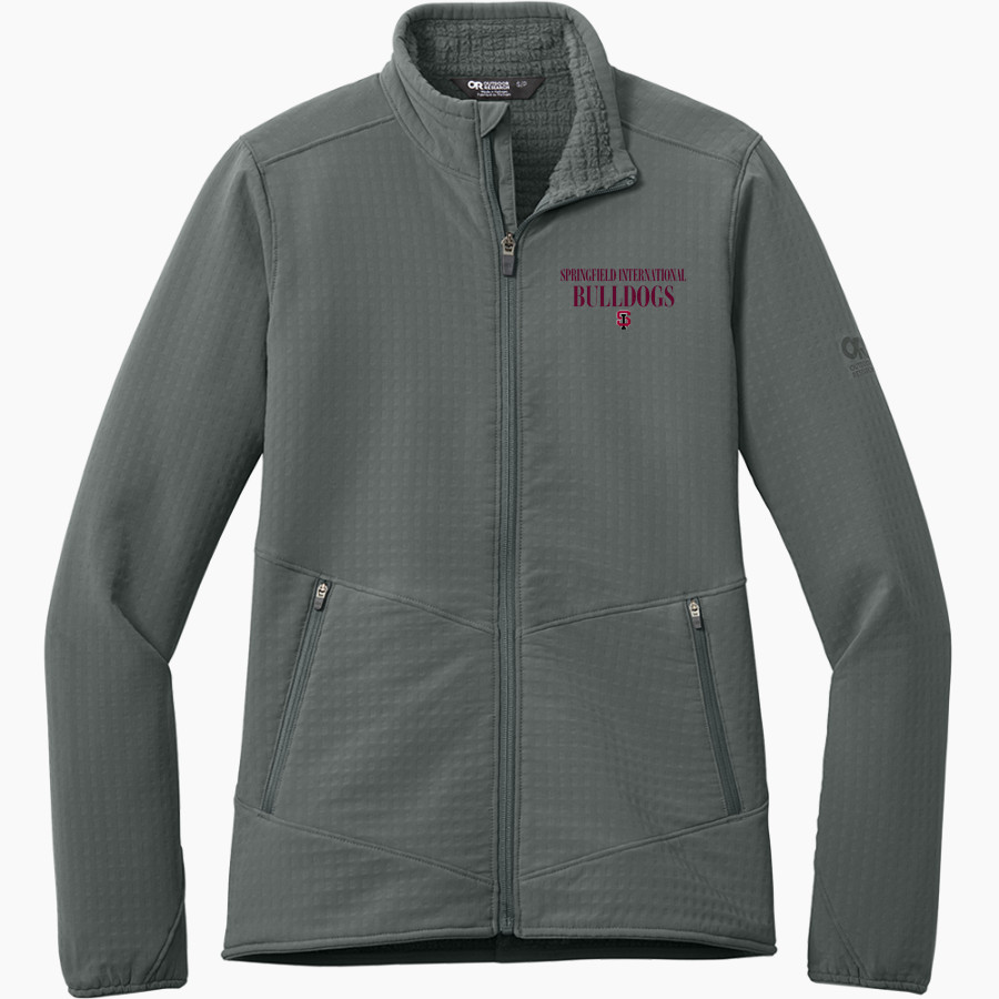 Springfield International Charter School <span class="pdp-name-mascot">SABIS INT'L BULLDOGS</span> Outdoor Research Women's Grid Soft Shell Jacket
