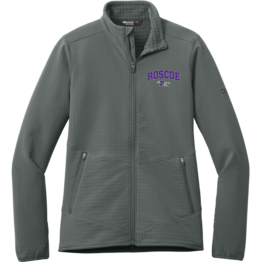 ROSCOE HIGH SCHOOL PLOWBOYS <span class="pdp-name-mascot">ROSCOE PLOWBOYS</span> Outdoor Research Women's Grid Soft Shell Jacket