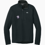 Shell Bank Brigade <span class="pdp-name-mascot">Shell Bank P771K@014 Labradors</span> Outdoor Research Men's Tech Grid 1/4-Zip Fleece Front Thumbnail