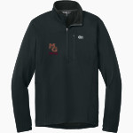 Maple Grove Crimson <span class="pdp-name-mascot">Maple Grove Crimson</span> Outdoor Research Men's Tech Grid 1/4-Zip Fleece Front Thumbnail