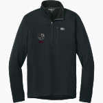 Nova Knights Outdoor Research Men's Tech Grid 1/4-Zip Fleece Front Thumbnail