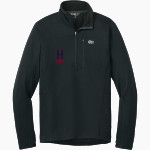 Hays Hitmen <span class="pdp-name-mascot">Hays Hitmen </span> Outdoor Research Men's Tech Grid 1/4-Zip Fleece Front Thumbnail