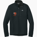 Blackman Blaze Outdoor Research Men's Tech Grid 1/4-Zip Fleece Front Thumbnail