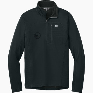Outdoor Research Men's Tech Grid 1/4-Zip Fleece