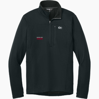 Outdoor Research Men's Tech Grid 1/4-Zip Fleece