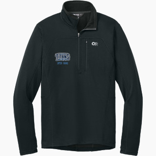 Outdoor Research Men's Tech Grid 1/4-Zip Fleece