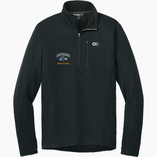 Outdoor Research Men's Tech Grid 1/4-Zip Fleece