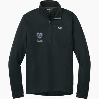 Outdoor Research Men's Tech Grid 1/4-Zip Fleece