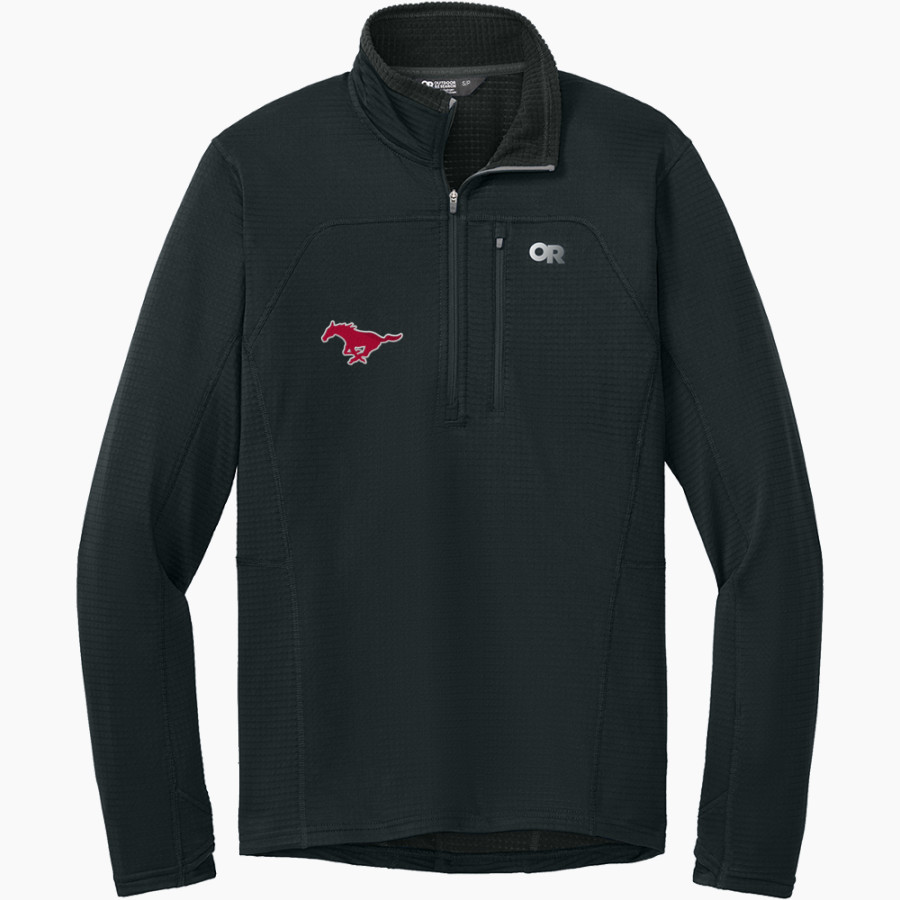 MUNSTER HIGH SCHOOL MUSTANGS <span class="pdp-name-mascot">MUNSTER MUSTANGS</span> Outdoor Research Men's Tech Grid 1/4-Zip Fleece