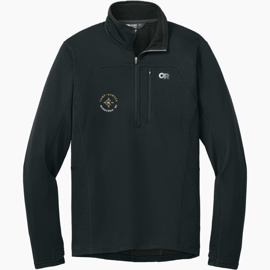 Camp Kawaga Sideline Store <span class="pdp-name-mascot">Camp Kawaga</span> Outdoor Research Men's Tech Grid 1/4-Zip Fleece