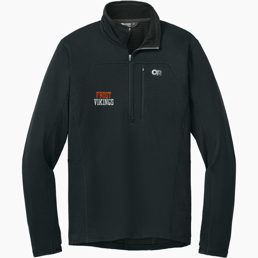 Frost Vikings <span class="pdp-name-mascot">Frost Vikings</span> Outdoor Research Men's Tech Grid 1/4-Zip Fleece