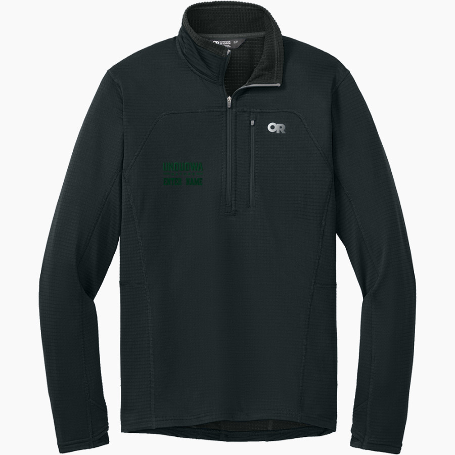Unquowa Gators Outdoor Research Men's Tech Grid 1/4-Zip Fleece