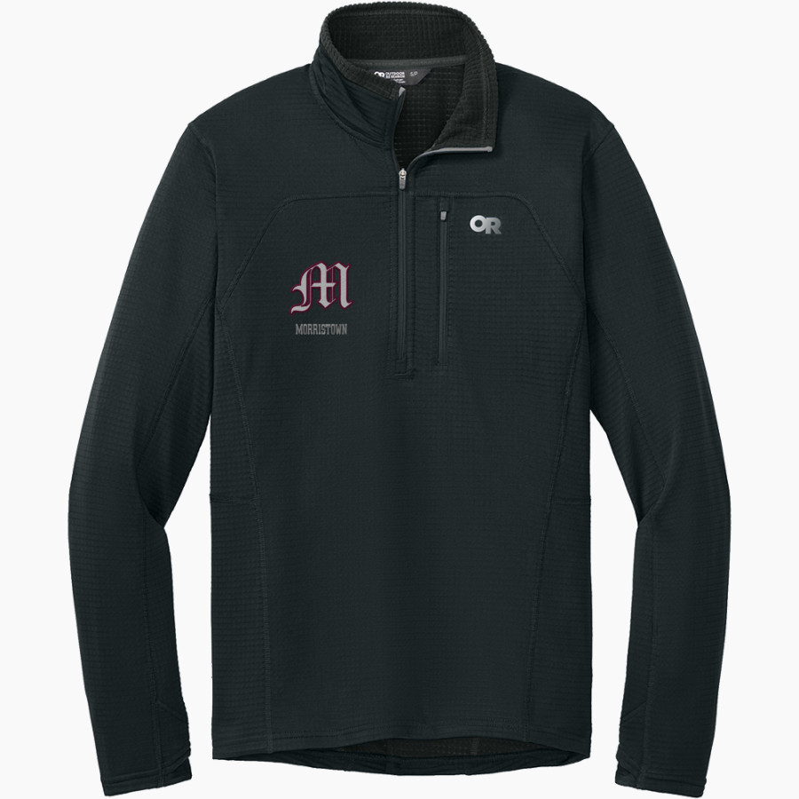 Morristown Colonials <span class="pdp-name-mascot">Morristown High School Colonials</span> Outdoor Research Men's Tech Grid 1/4-Zip Fleece