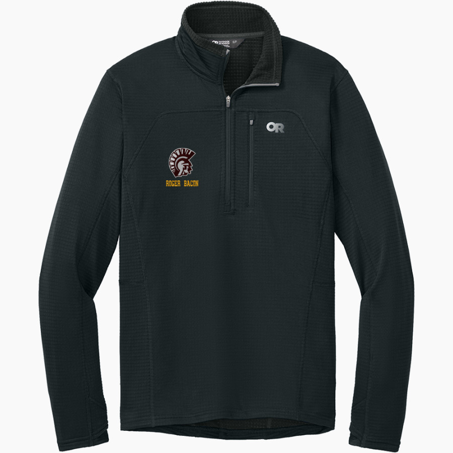 Roger Bacon Spartans <span class="pdp-name-mascot">Roger Bacon Spartans</span> Outdoor Research Men's Tech Grid 1/4-Zip Fleece