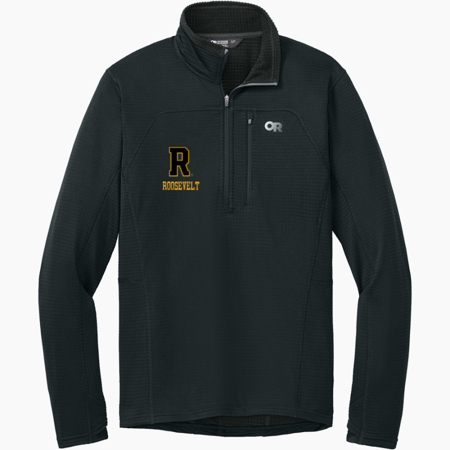 Roosevelt Roughriders Outdoor Research Men's Tech Grid 1/4-Zip Fleece