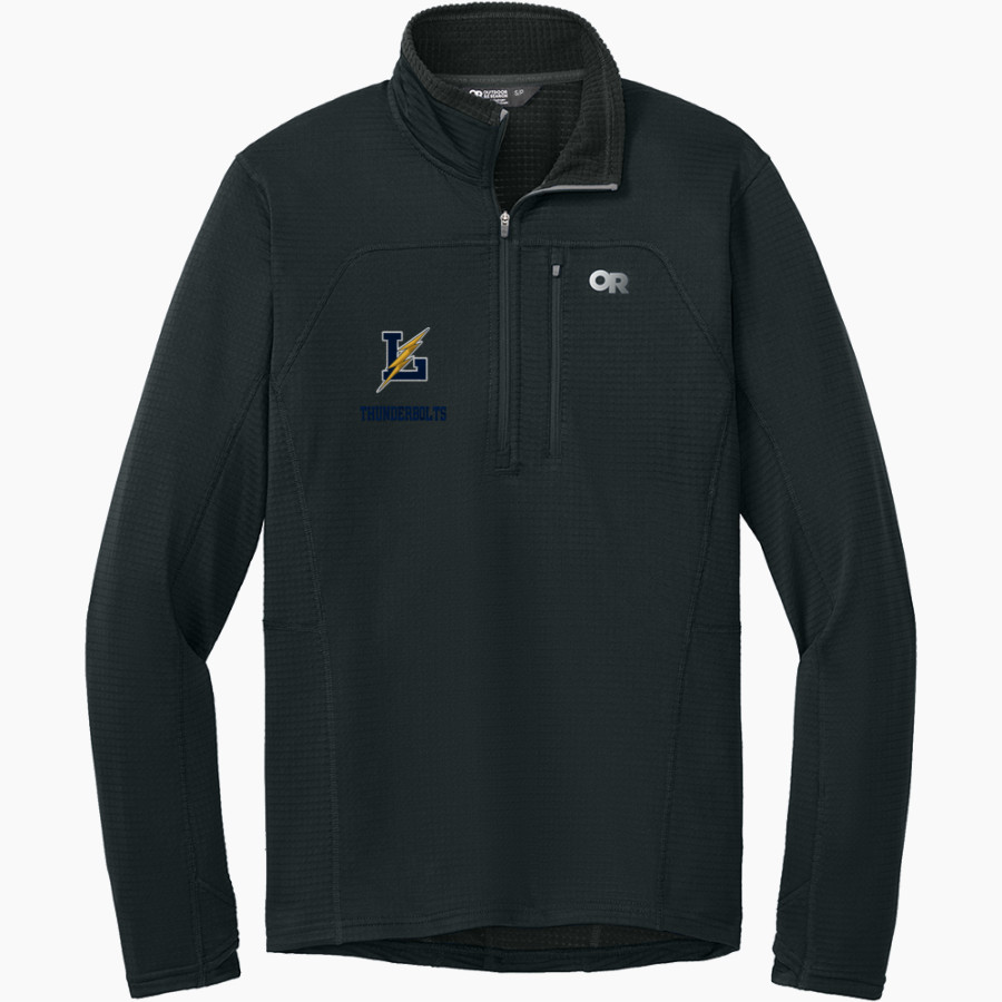 LITTLESTOWN HIGH SCHOOL THUNDERBOLTS Outdoor Research Men's Tech Grid 1/4-Zip Fleece
