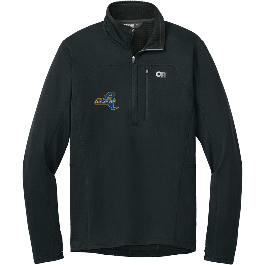 New York State Athletic Administrators Association <span class="pdp-name-mascot">New York State Athletic Administrators Association</span> Outdoor Research Men's Tech Grid 1/4-Zip Fleece