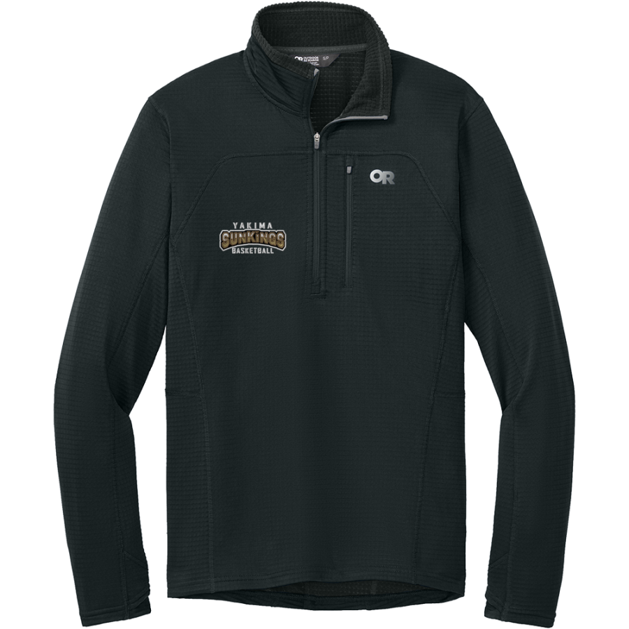 Yakima Sunkings Sunkings <span class="pdp-name-mascot">Yakima Sunkings</span> Outdoor Research Men's Tech Grid 1/4-Zip Fleece