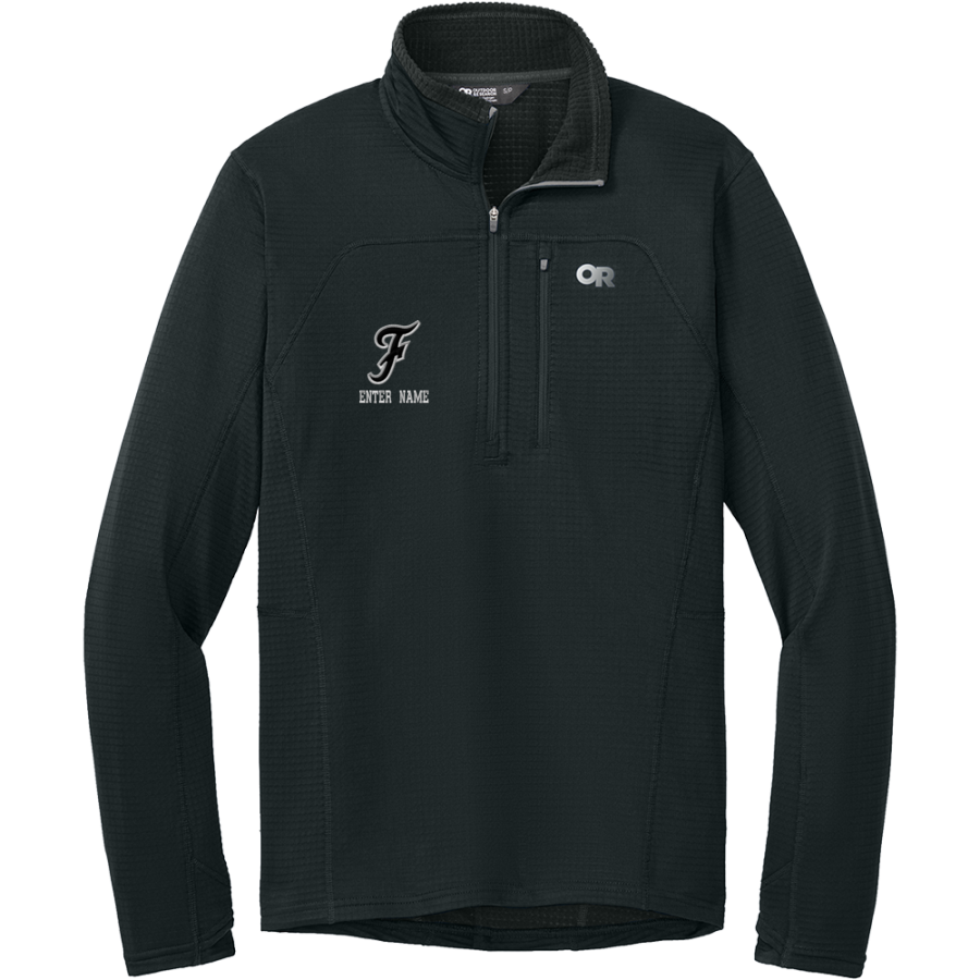 Fenwick Friars The Official Online Store <span class="pdp-name-mascot">Fenwick Friars</span> Outdoor Research Men's Tech Grid 1/4-Zip Fleece