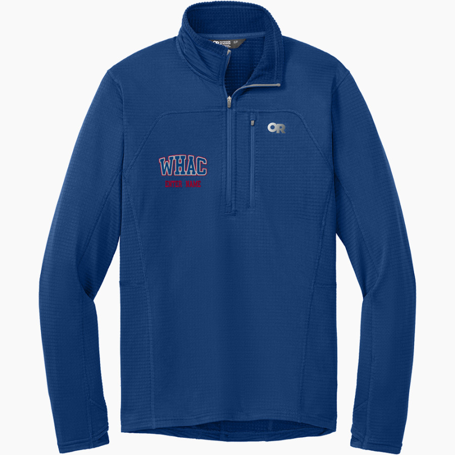 WOLVERINE-HOOSIER ATHLETIC CONFERENCE <span class="pdp-name-mascot">WOLVERINE-HOOSIER ATHLETIC CONFERENCE</span> Outdoor Research Men's Tech Grid 1/4-Zip Fleece