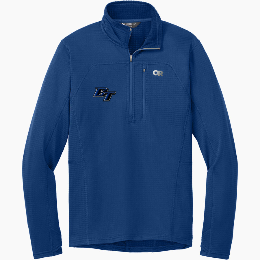Bartram Trail Bears Outdoor Research Men's Tech Grid 1/4-Zip Fleece