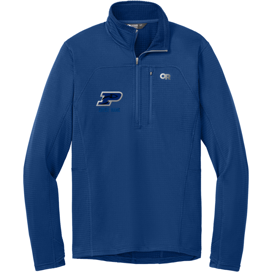 Plattsmouth High School Blue Devils <span class="pdp-name-mascot">Plattsmouth High School Blue Devils</span> Outdoor Research Men's Tech Grid 1/4-Zip Fleece