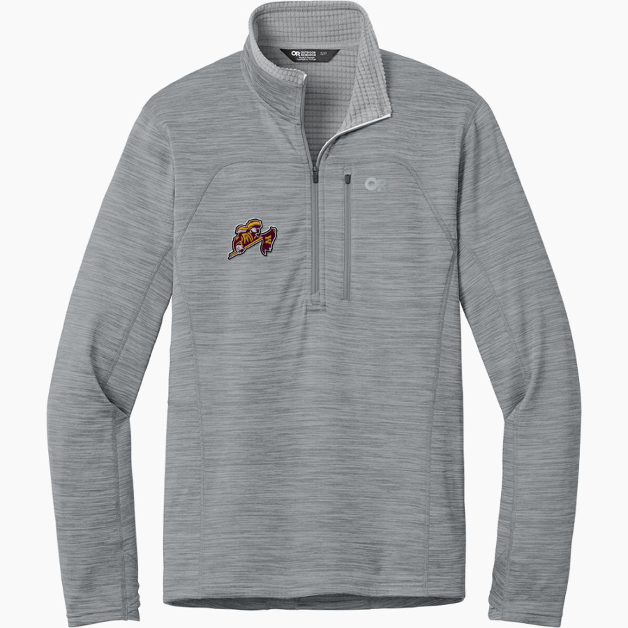 WICHITA WEST HIGH SCHOOL PIONEERS <span class="pdp-name-mascot">WICHITA WEST PIONEERS</span> Outdoor Research Men's Tech Grid 1/4-Zip Fleece