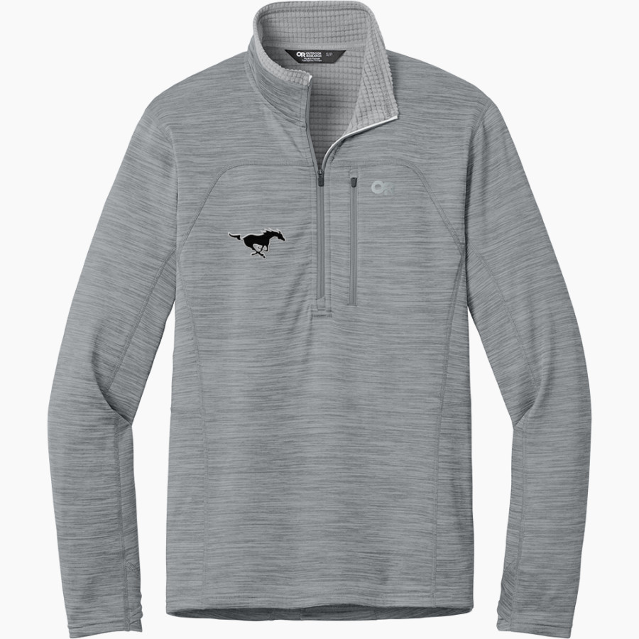 Monte Vista Mustangs <span class="pdp-name-mascot">Monte Vista Mustangs</span> Outdoor Research Men's Tech Grid 1/4-Zip Fleece