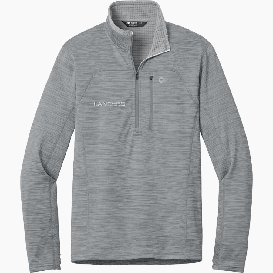 Grace College Lancers <span class="pdp-name-mascot">Grace College Lancers</span> Outdoor Research Men's Tech Grid 1/4-Zip Fleece