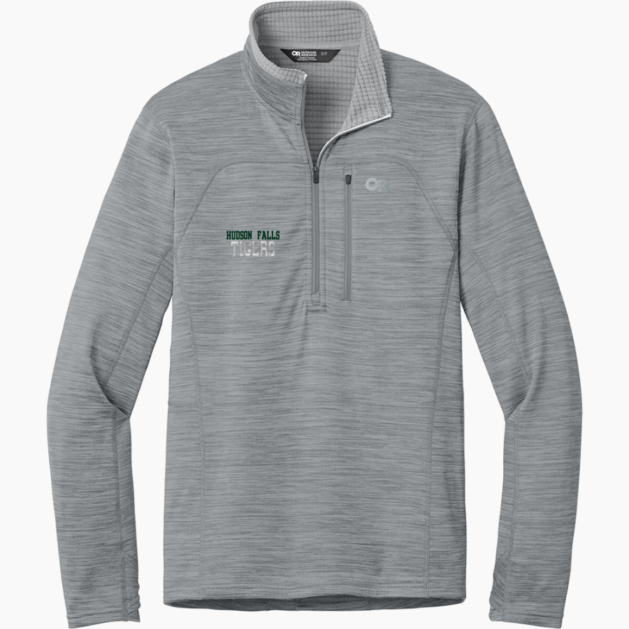 HUDSON FALLS HIGH SCHOOL TIGERS <span class="pdp-name-mascot">HUDSON FALLS TIGERS</span> Outdoor Research Men's Tech Grid 1/4-Zip Fleece