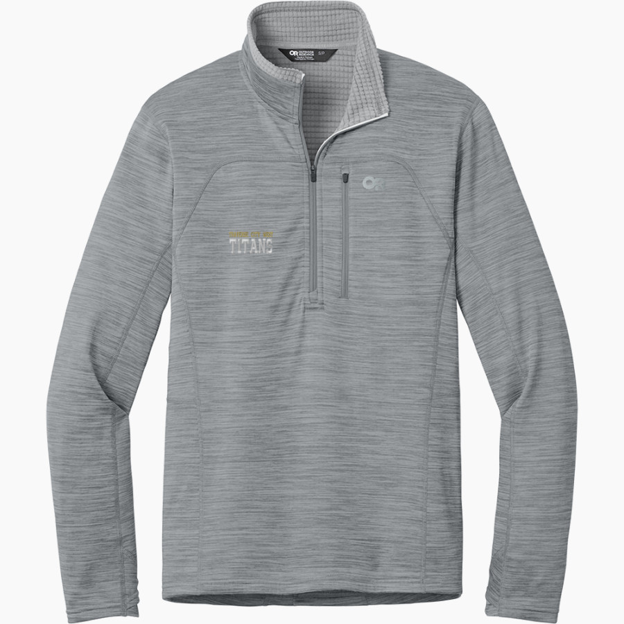 TRAVERSE CITY WEST SENIOR HIGH TITANS <span class="pdp-name-mascot">TRAVERSE CITY WEST TITANS</span> Outdoor Research Men's Tech Grid 1/4-Zip Fleece