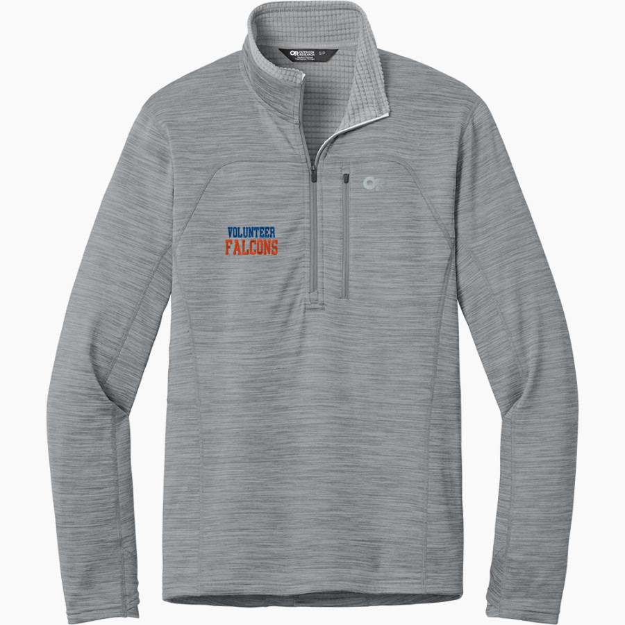 VOLUNTEER HIGH SCHOOL FALCONS <span class="pdp-name-mascot">VOLUNTEER FALCONS</span> Outdoor Research Men's Tech Grid 1/4-Zip Fleece