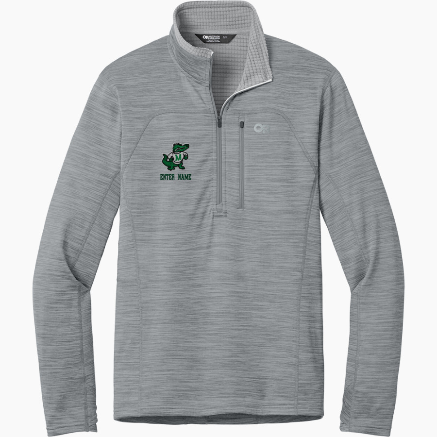 Mannington Gators <span class="pdp-name-mascot">Mannington Gators</span> Outdoor Research Men's Tech Grid 1/4-Zip Fleece