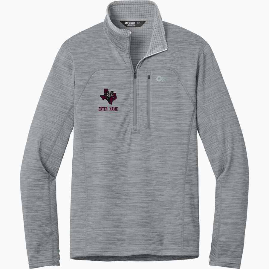 GRAPELAND HIGH SCHOOL SANDIES <span class="pdp-name-mascot">GRAPELAND SANDIES</span> Outdoor Research Men's Tech Grid 1/4-Zip Fleece
