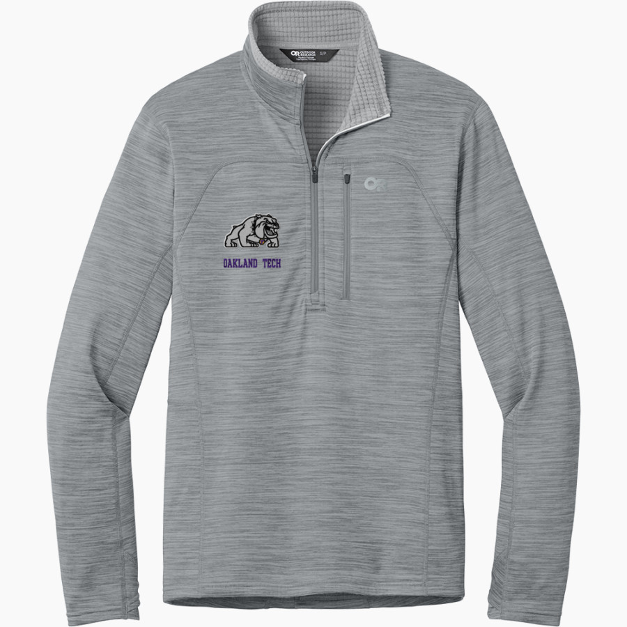 OAKLAND TECHNICAL HIGH SCHOOL BULLDOGS <span class="pdp-name-mascot">OAKLAND BULLDOGS</span> Outdoor Research Men's Tech Grid 1/4-Zip Fleece