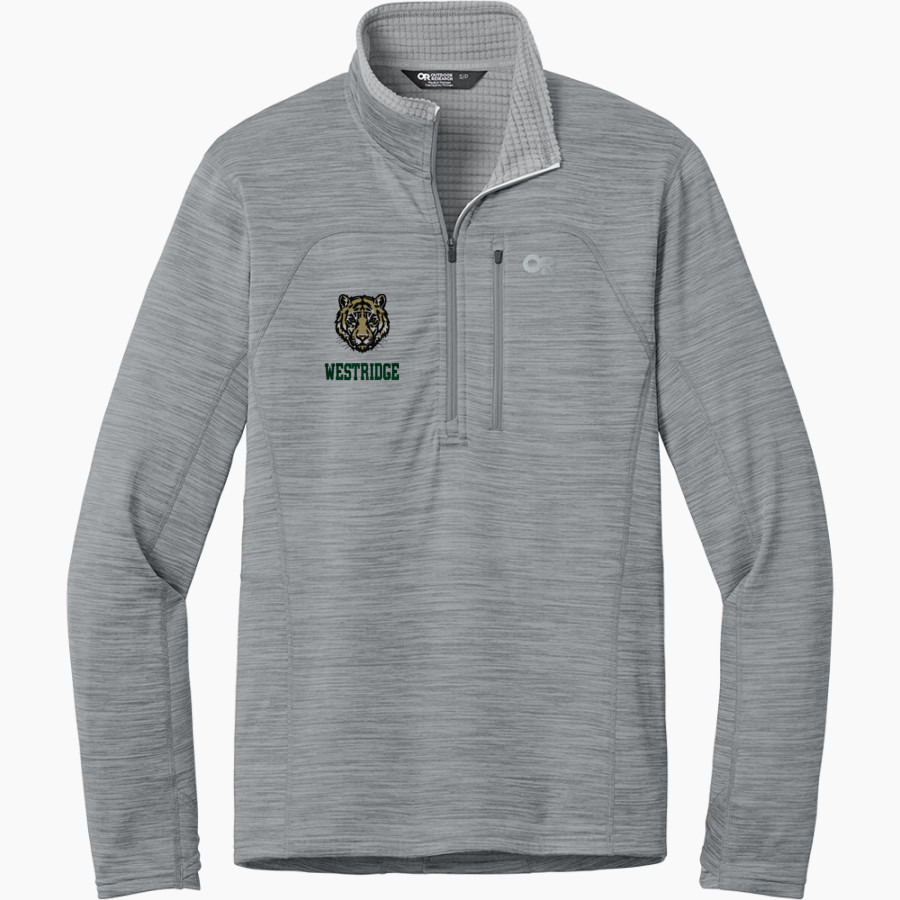 Westridge Tigers <span class="pdp-name-mascot">Westridge Tigers</span> Outdoor Research Men's Tech Grid 1/4-Zip Fleece