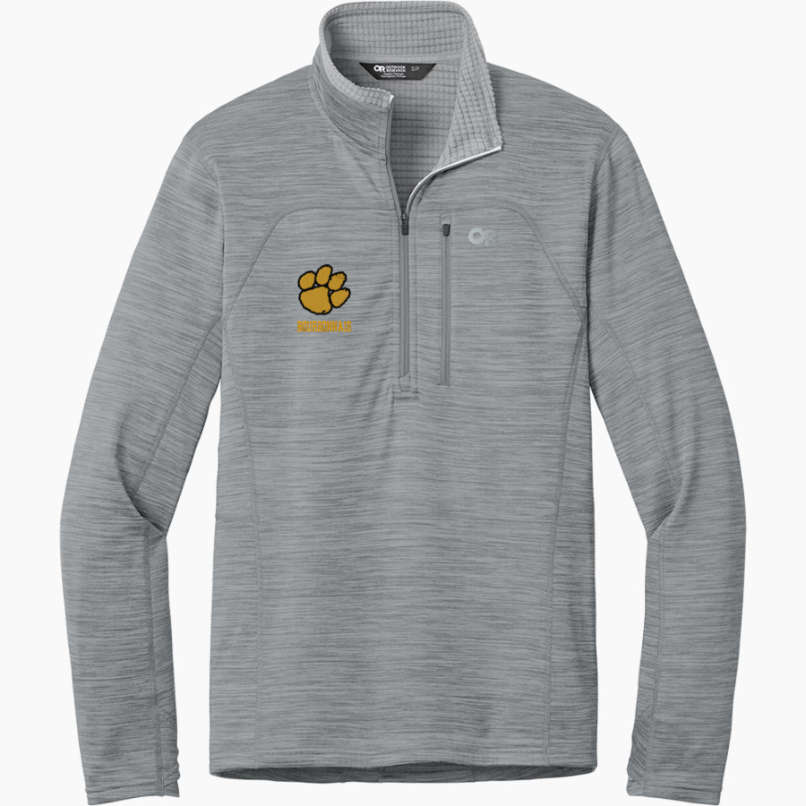 Bourbonnais Tigers Outdoor Research Men's Tech Grid 1/4-Zip Fleece