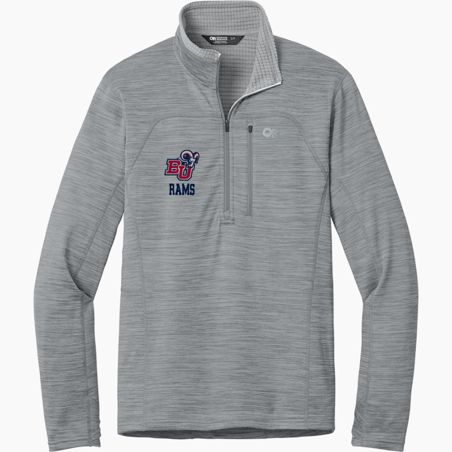 Bluefield University Sideline Store <span class="pdp-name-mascot">Bluefield University</span> Outdoor Research Men's Tech Grid 1/4-Zip Fleece