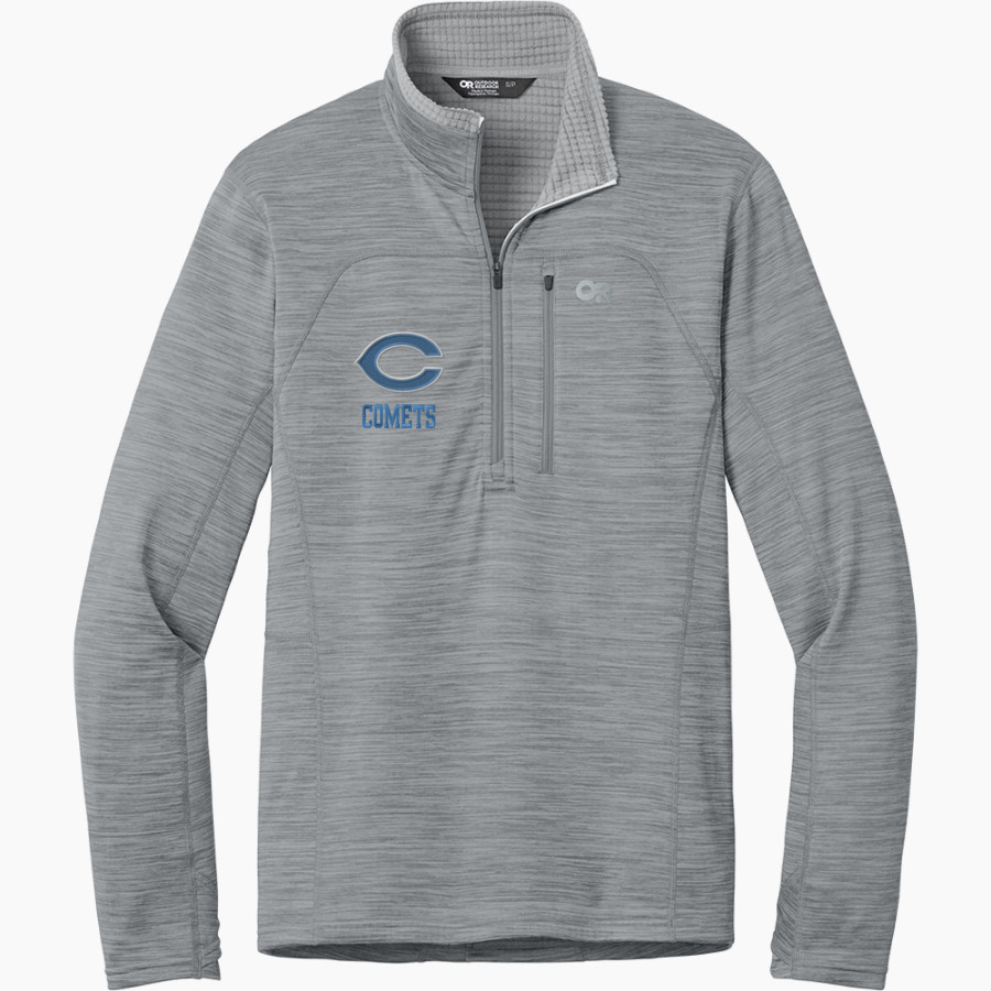 CHANUTE HIGH SCHOOL COMETS <span class="pdp-name-mascot">CHANUTE COMETS</span> Outdoor Research Men's Tech Grid 1/4-Zip Fleece