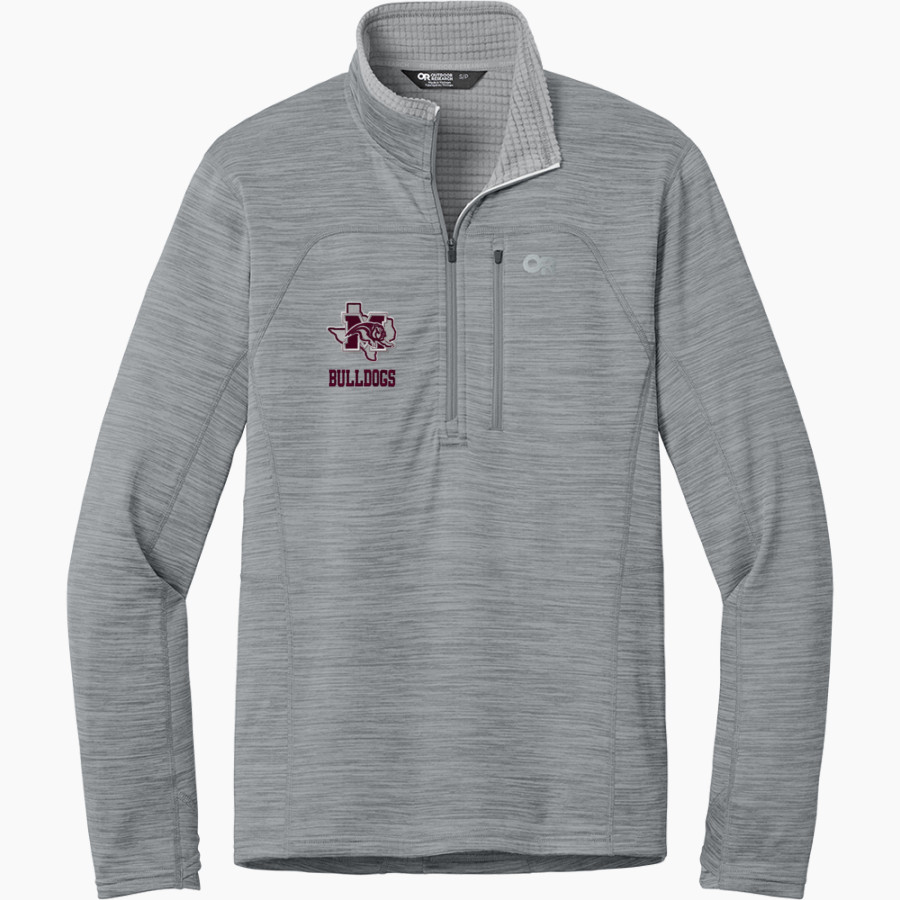 MILLSAP HIGH SCHOOL BULLDOGS <span class="pdp-name-mascot">MILLSAP BULLDOGS</span> Outdoor Research Men's Tech Grid 1/4-Zip Fleece
